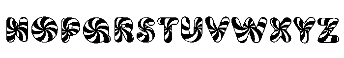 Sugar Pop Font UPPERCASE