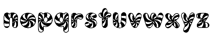 Sugar Pop Font LOWERCASE