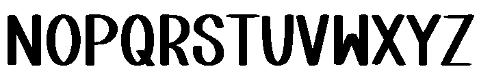 Sugar Snack Font UPPERCASE