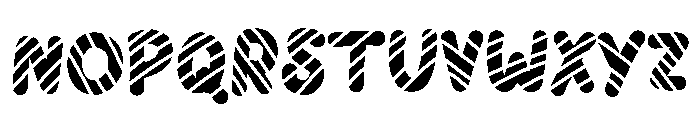 Sugar cane Font UPPERCASE