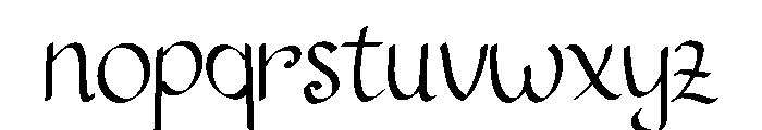 Sugar peachy Font LOWERCASE