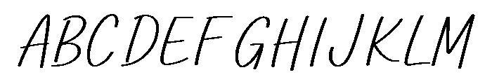 SugarFlick Font UPPERCASE
