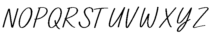 SugarFlick Font UPPERCASE
