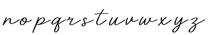 SugarFlick Font LOWERCASE