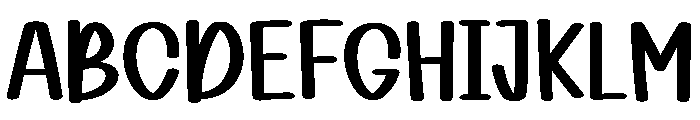 SugarPrep Font UPPERCASE