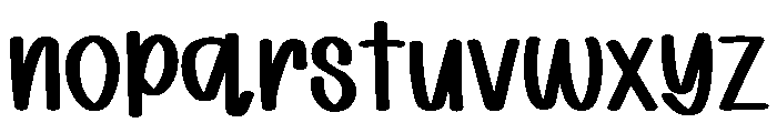 SugarPrep Font LOWERCASE