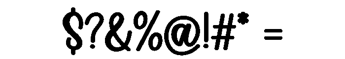SugarVibe Font OTHER CHARS