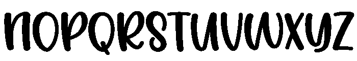 SugarVibe Font UPPERCASE