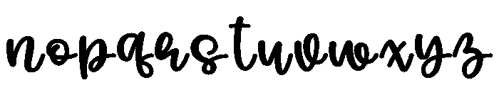 SugarVibe Font LOWERCASE