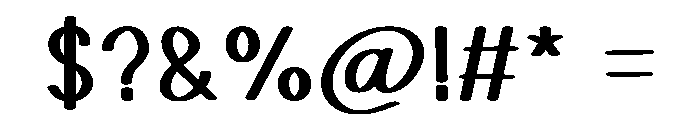 Sugaris Font OTHER CHARS