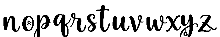 Sugarplum_Frost Font LOWERCASE