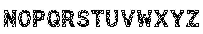 Suha Regular Font UPPERCASE