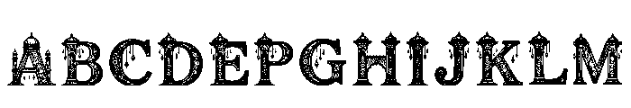 Sullivan Regular Font UPPERCASE