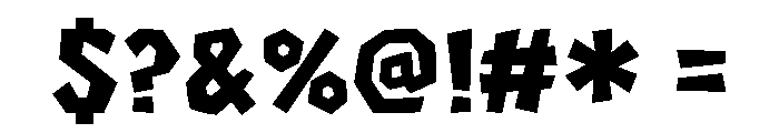 Sumario 2.0 Font OTHER CHARS