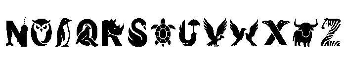 Sumatra Regular Font UPPERCASE