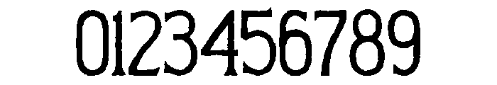 Summer Archive Flared Serif Font OTHER CHARS