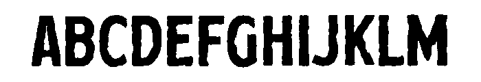 Summer Archive Sans Font UPPERCASE