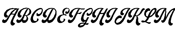 Summer Archive Script Font UPPERCASE