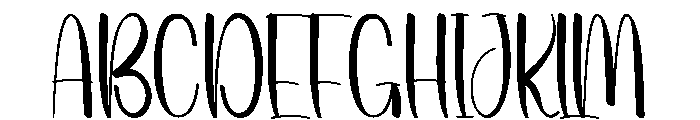 Summer Astride Font UPPERCASE