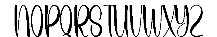Summer Astride Font UPPERCASE