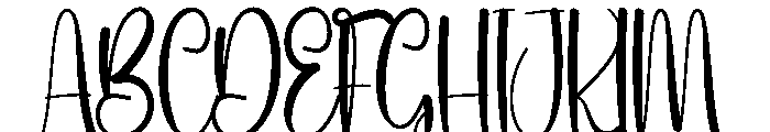 Summer Auralea Font UPPERCASE