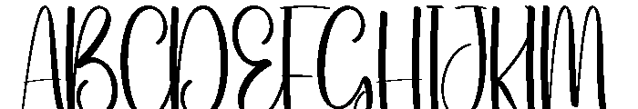 Summer Australian Font UPPERCASE