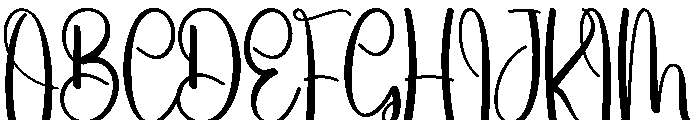 Summer Balinton Font UPPERCASE