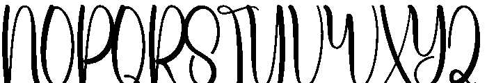 Summer Balinton Font UPPERCASE