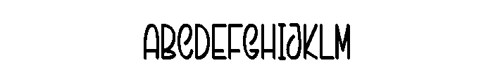 Summer Balsam Font UPPERCASE