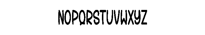 Summer Behinding Font LOWERCASE