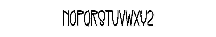 Summer Benedict Font UPPERCASE
