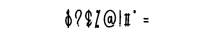 Summer Betray Font OTHER CHARS