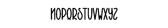 Summer Betray Font LOWERCASE