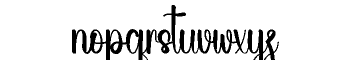 Summer Billiards Font LOWERCASE