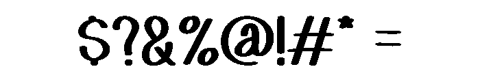 Summer Birthday Regular Font OTHER CHARS