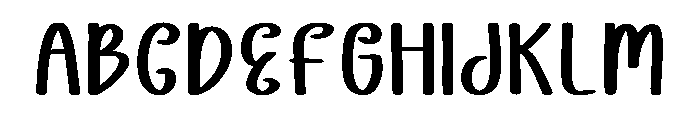 Summer Birthday Regular Font UPPERCASE