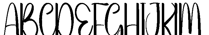 Summer Biscuits Font UPPERCASE