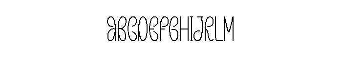 Summer Blanch Font UPPERCASE