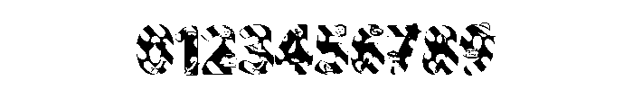 Summer Blue Font Font OTHER CHARS