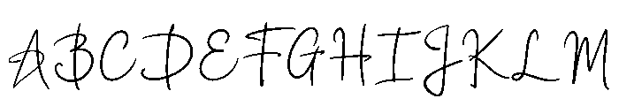 Summer Blythe Script Font UPPERCASE