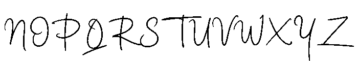 Summer Blythe Script Font UPPERCASE
