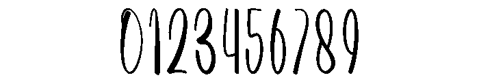 Summer Bookcase Font OTHER CHARS