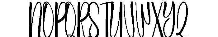 Summer Bookcase Font UPPERCASE