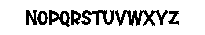 Summer Bookmark Font UPPERCASE