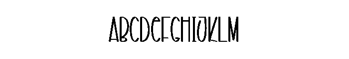 Summer Books Font UPPERCASE