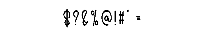 Summer Branding Font OTHER CHARS