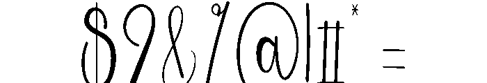 Summer Brighside Font OTHER CHARS