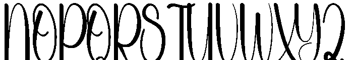 Summer Brighside Font UPPERCASE