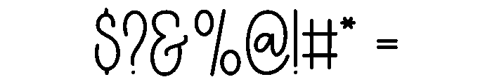 Summer Brightday Font OTHER CHARS