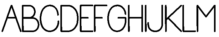 Summer Brightday Font UPPERCASE